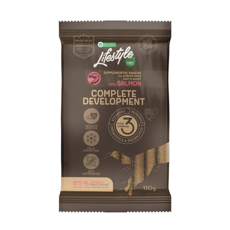 Snack Lifestyle Complete Development Dog Junior Saumon