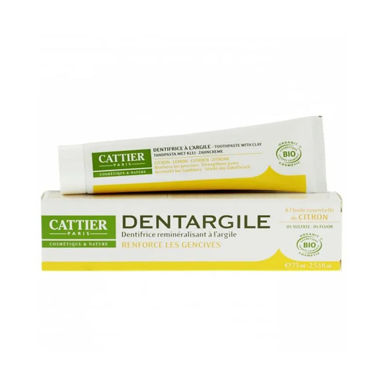 Zahnpasta Dentargile Zitrone Bio