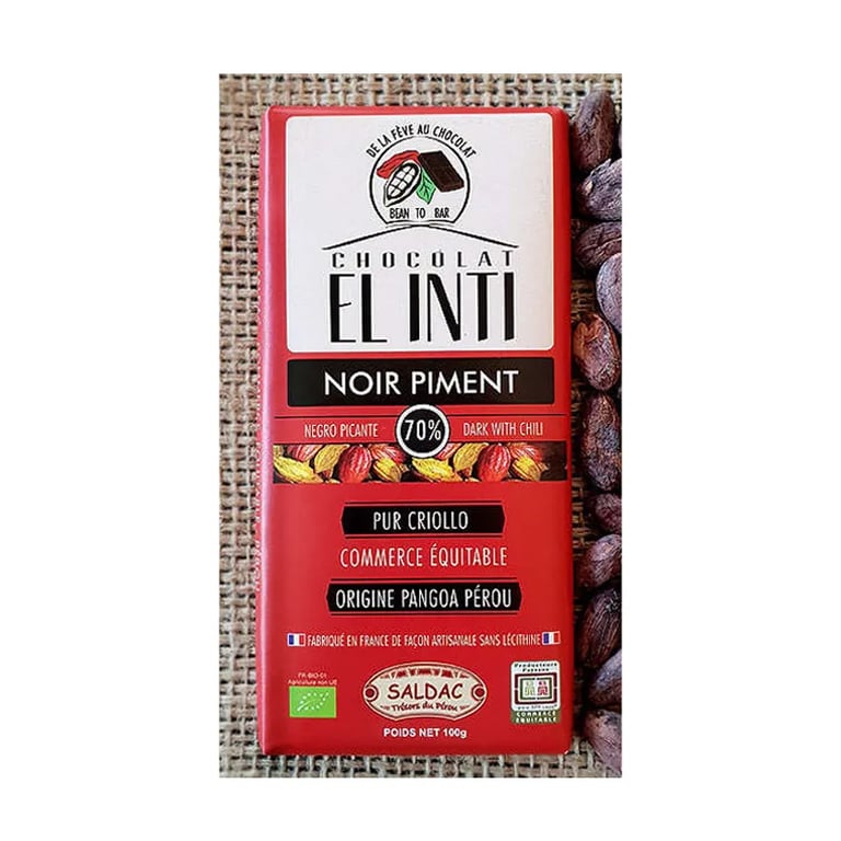 Pittige chocolade 70% cacao
