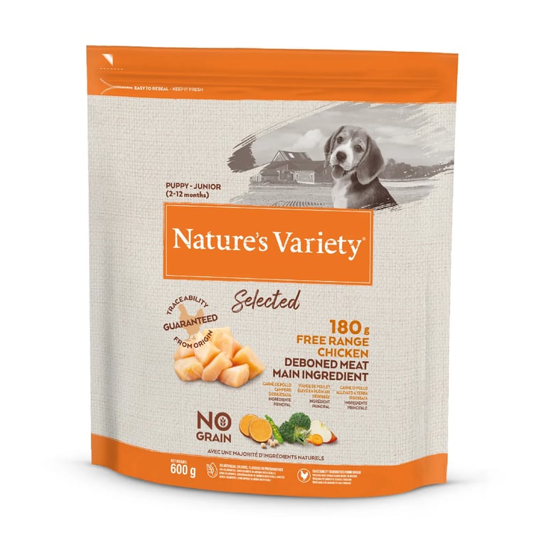 Selected Dog Puppy Junior Free Range Chicken