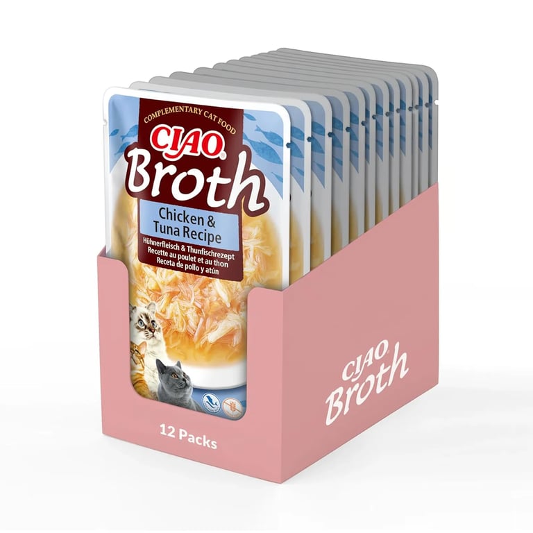 Cat Chicken Broth Frango com Atum
