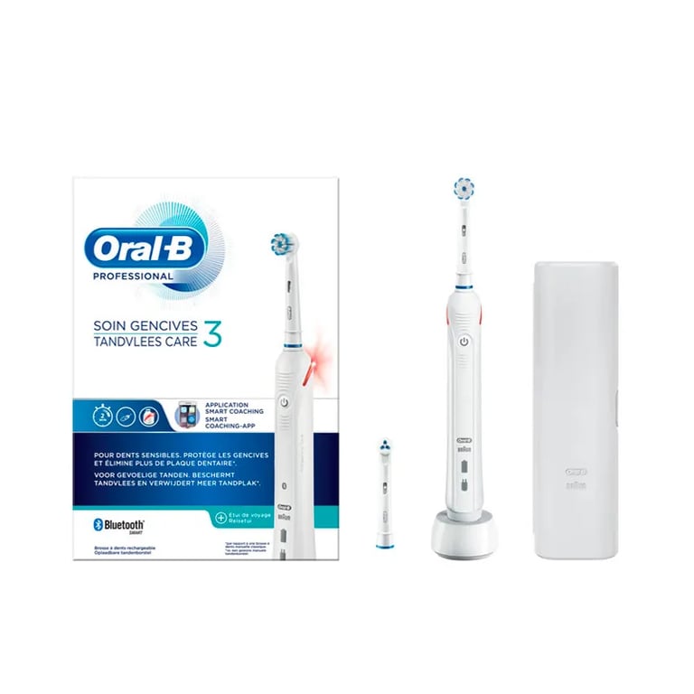 Oral-B Spazzolino Elettrico Professionale 3 Protezione delle Gengive