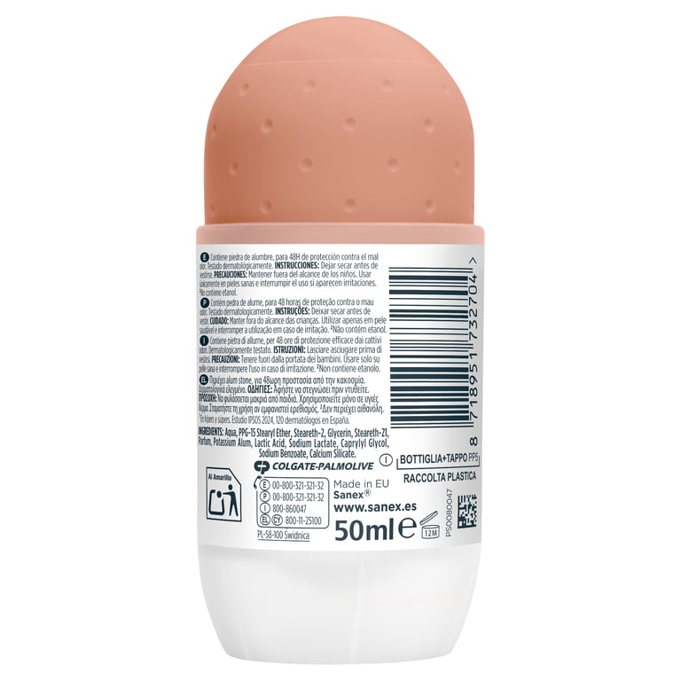 Mineral Protect Sensitive Haut 48h Deodorant Roll-on 50 ml von Sanex