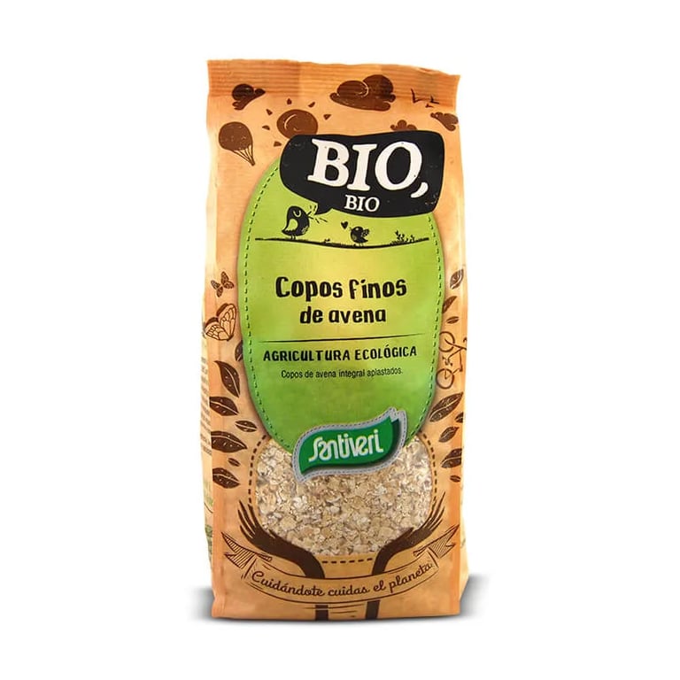 Flocos Finos De Aveia Bio