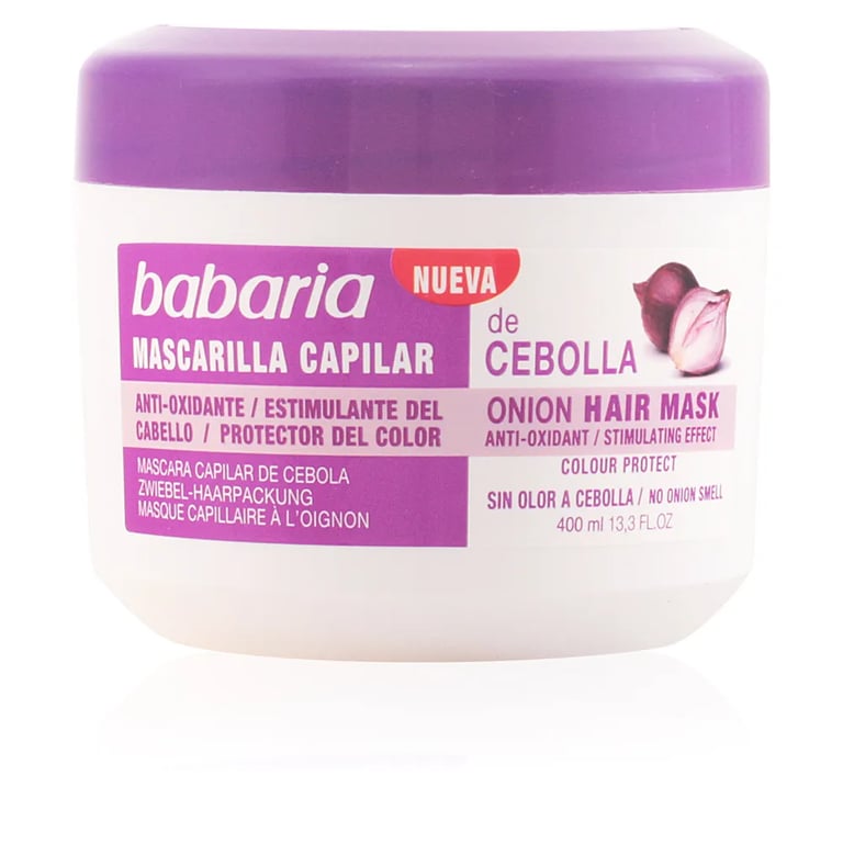 Cebolla Mascarilla Capilar Antioxidante