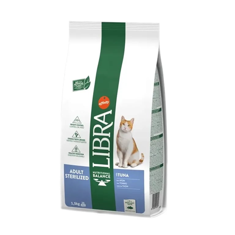 Libra Comida Para Gatos Adult Sterilized Atum