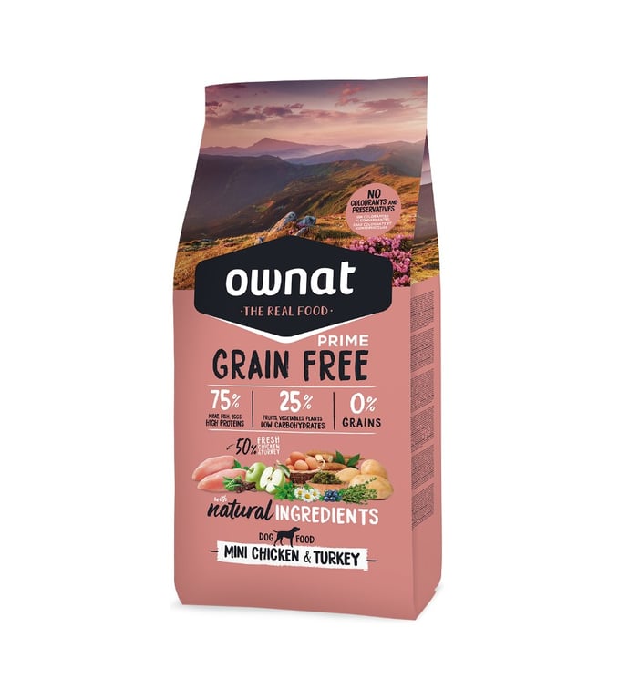 Prime Grain Free Adult Chicken Turkey Dog - imagen 2 de 8