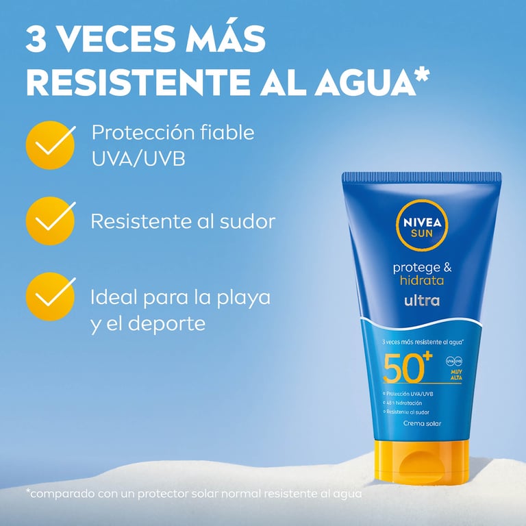 Sun Protege Hidrata Ultra SPF50+ 150 ml de Nivea