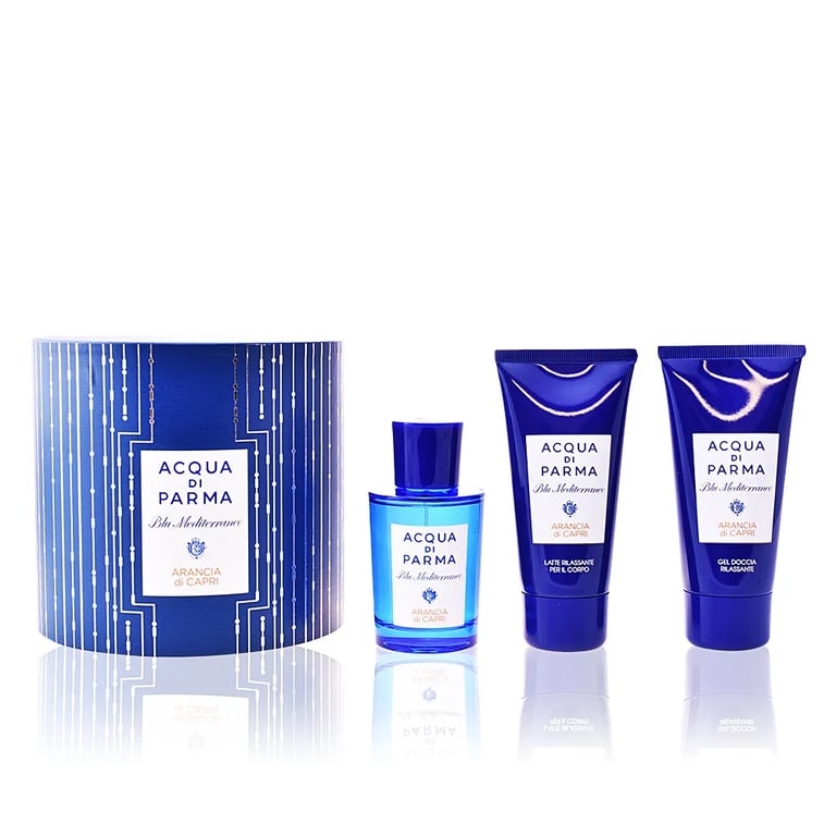 Blu Mediterraneo Arancia Di Capri 3er Set EDT 75 ml + Duschgel 75 ml