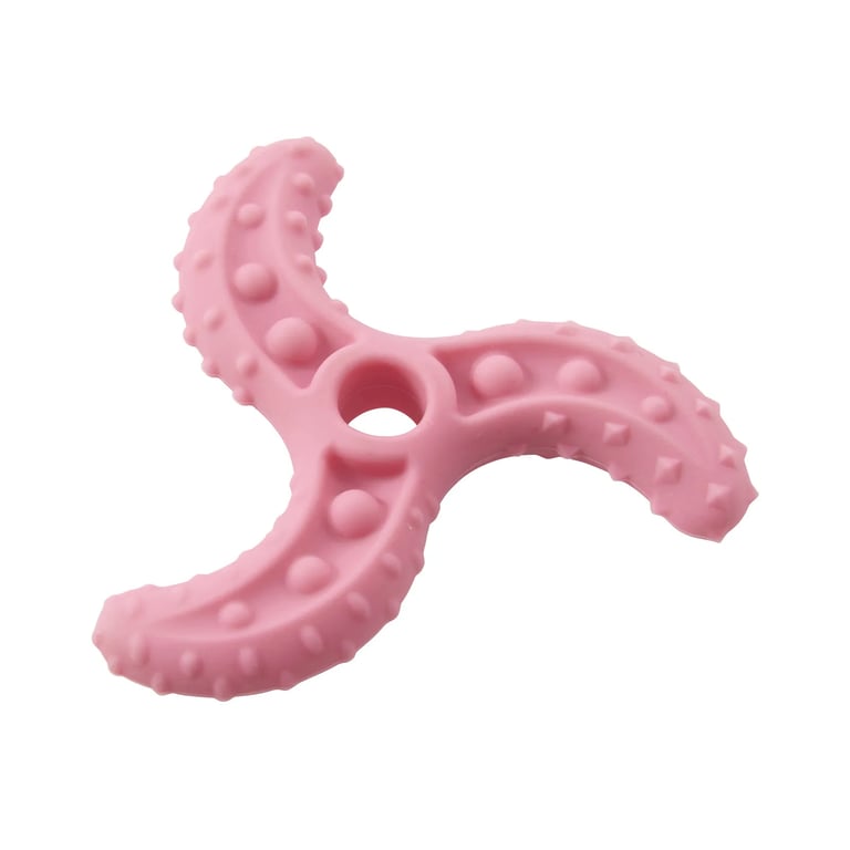 Spielzeug Hund Fliegendes Rad Flex Rosa 12,5 cm