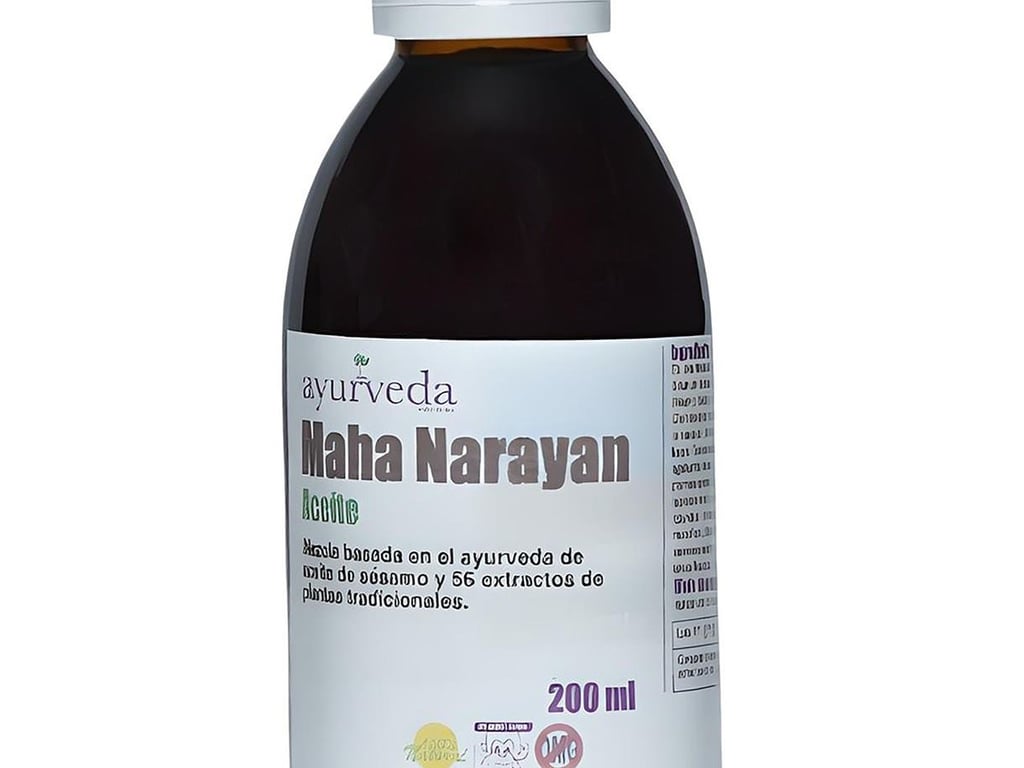 Mahanarayan Ayurvedisches Öl - imagen 3 de 4