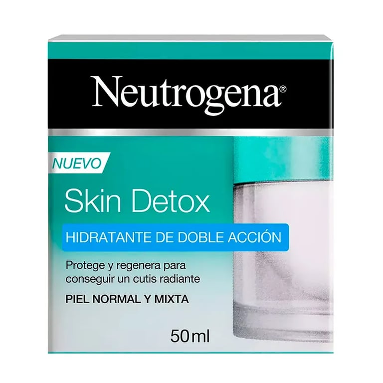 Skin Detox Hidratante Doble Acción Piel Normal-Mixta