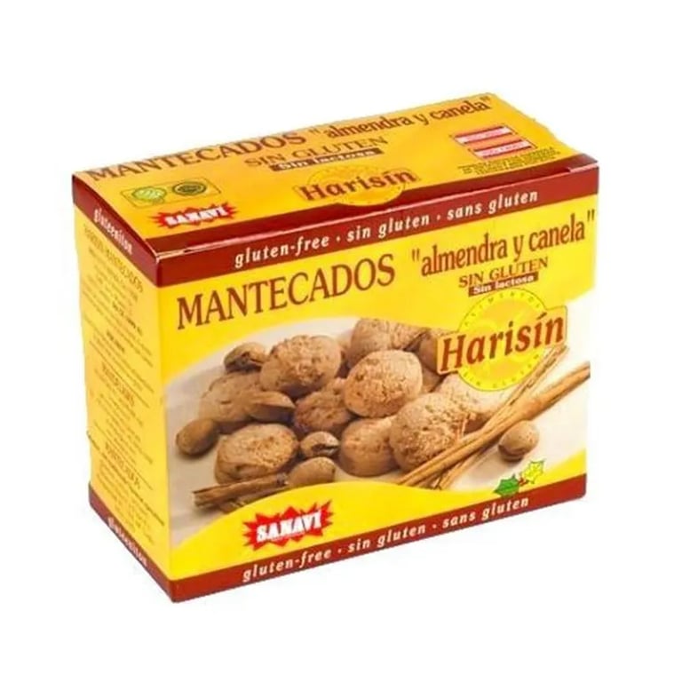 Mantecados De Almendra y Canela Sin Gluten