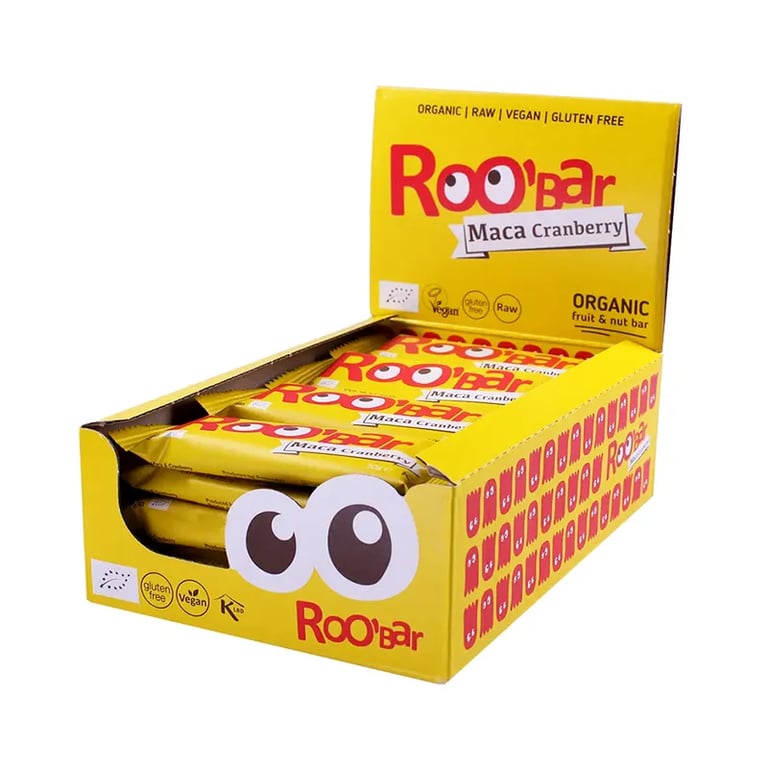 Roo’Bar Maca Cranberries