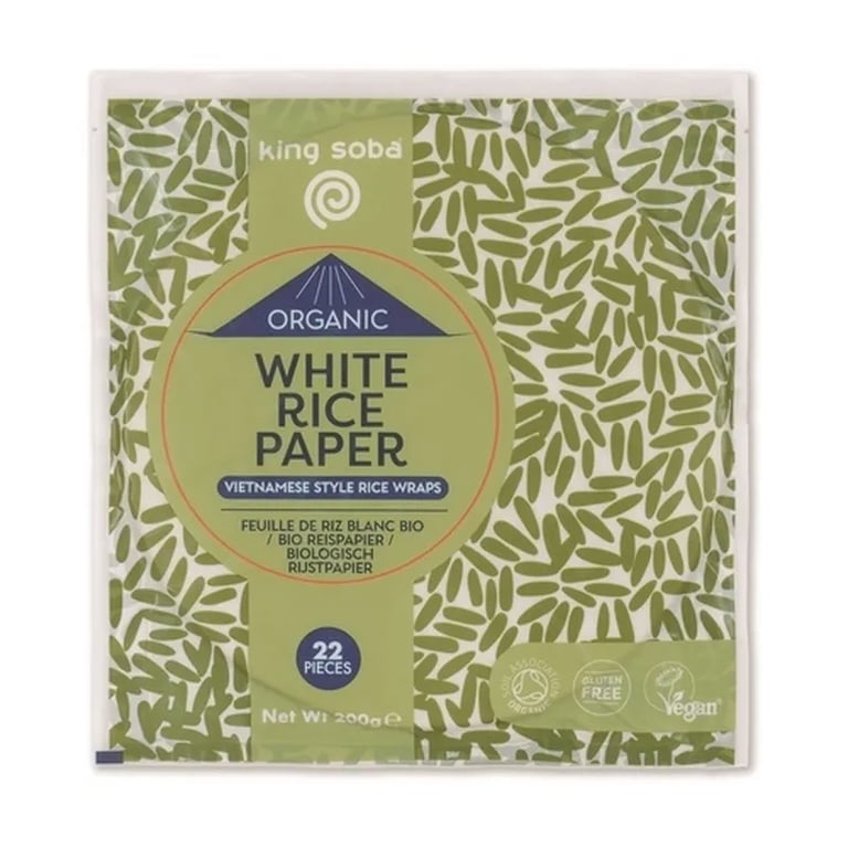 Papier De Riz Bio Sans Gluten Vegan