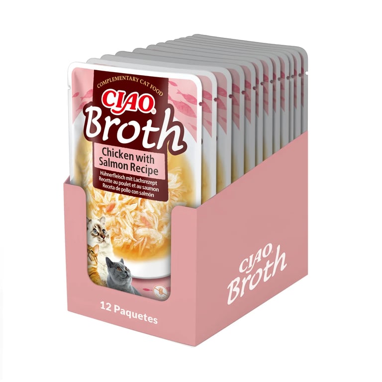 Cat Chicken Broth Salmon