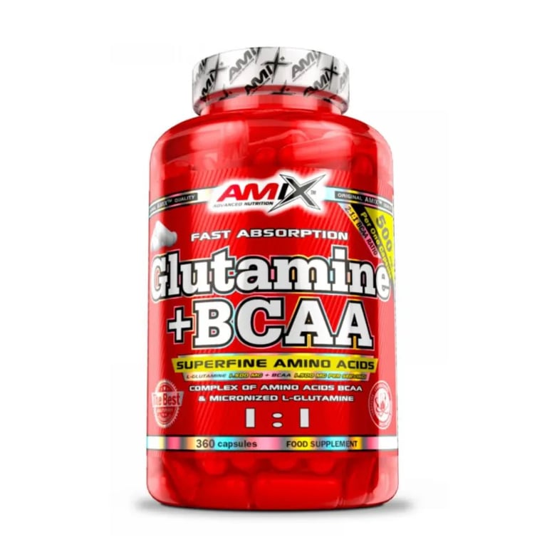 GLUTAMINA + BCAA