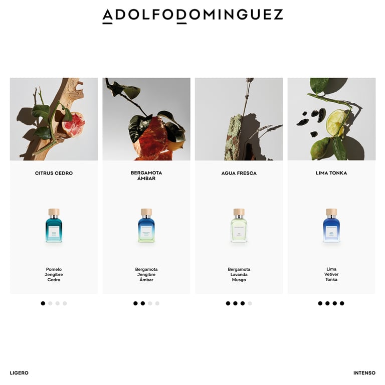 Agua Fresca Bergamota Ambar EDT 120 ml di Adolfo Dominguez