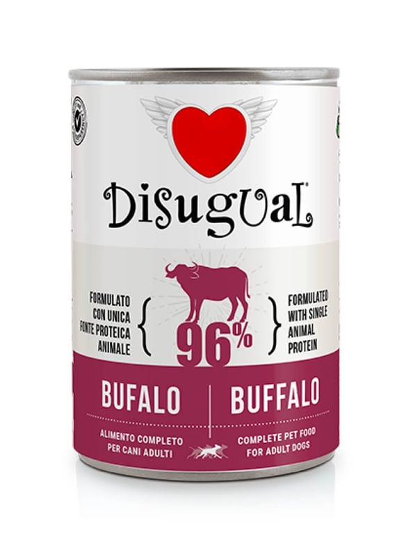Comida Húmeda Perro Perro Monoproteína de Búfalo
