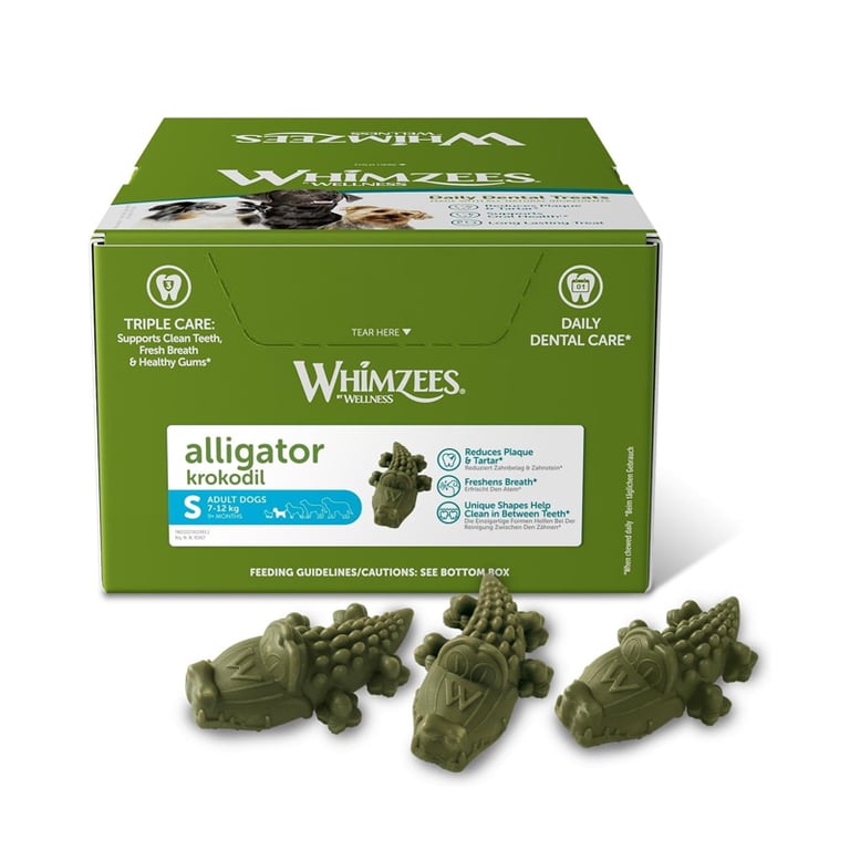 Whimzees Cocodrilo S Mix 6,9 Cm