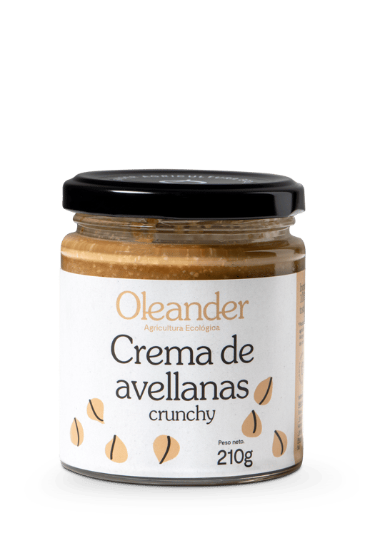 Crema de Avellana Crunchy Ecológica
