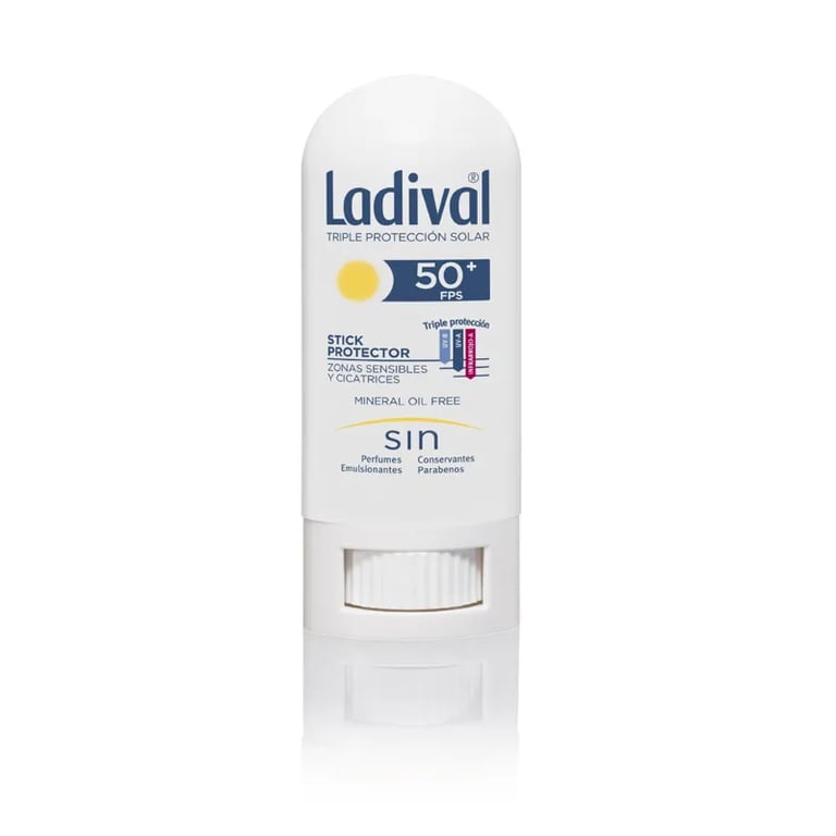 STICK PROTECTOR ZONAS SENSIBLES Y CICATRICES SPF50+