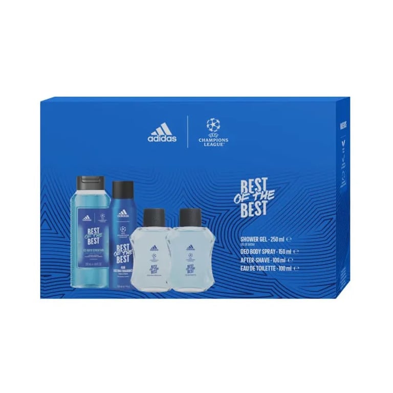 UEFA Best Of The Best EDT 100 ml Lot de 4 Pièces