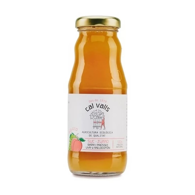 Traubensaft und Bio-Öko Pfirsichsaft