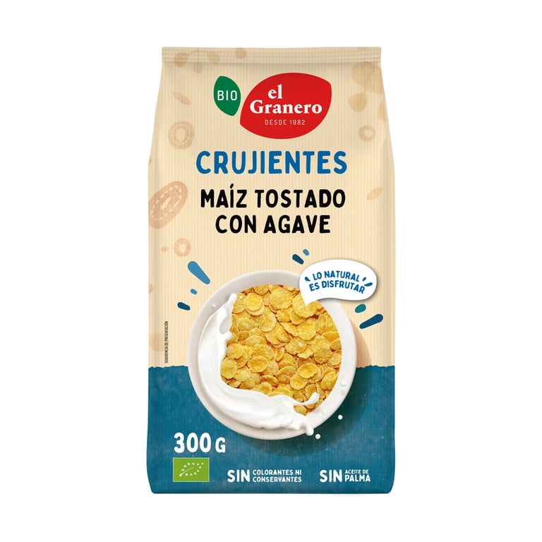 Corn Flakes Grillés à l’Agave Bio