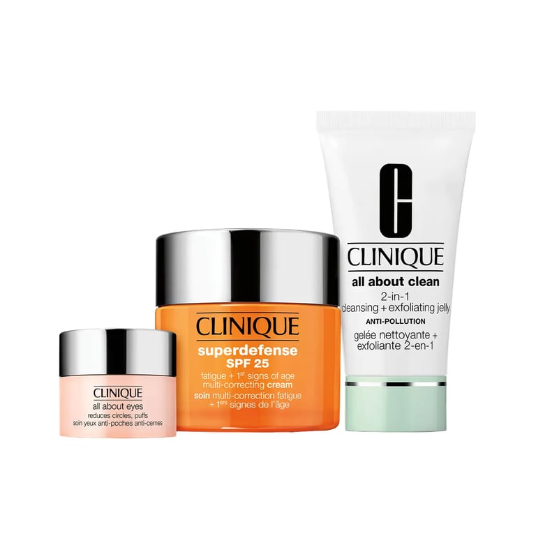 Superdefense Spf25 Creme 50 Ml + All About Eyes + All About Clean