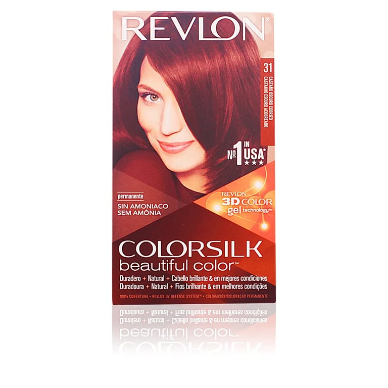 Colorsilk Tinte #31-donker kastanjebruin koperachtig