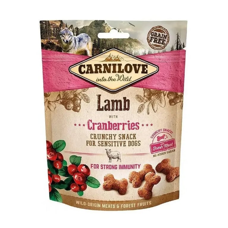 Crunchy Snack Agneau Myrtilles