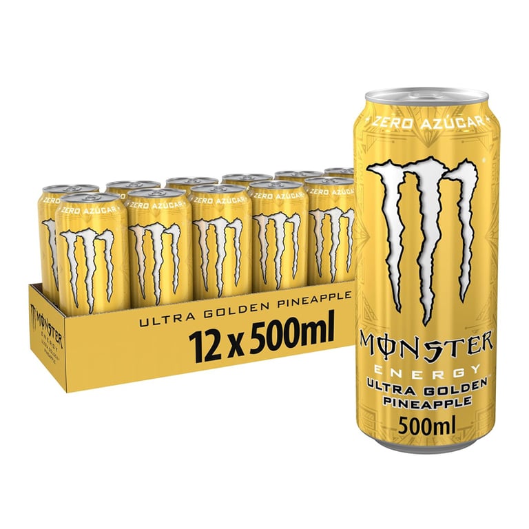 Monster Ultra Golden Pineapple Zero Zucchero
