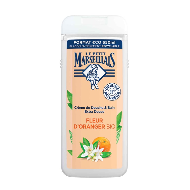Creme De Duche Extra Suave Flor De Laranjeira Bio 650 ml