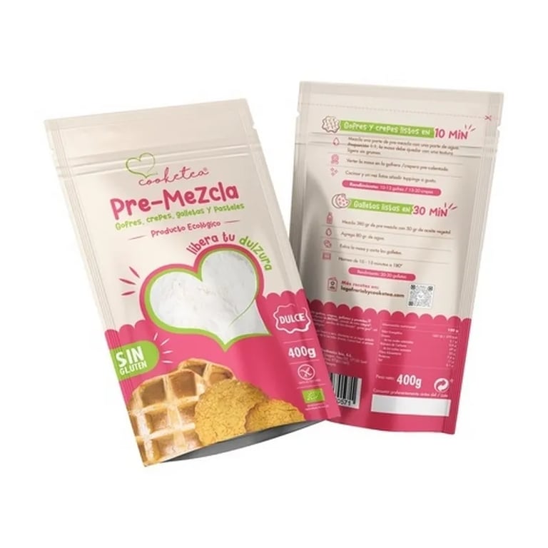 Mezcla Gofres Crepes Galletas Y Pasteles