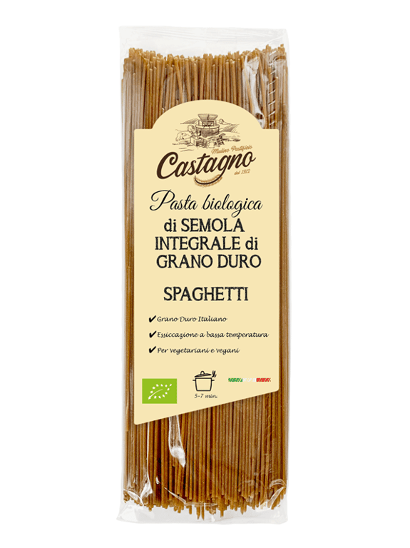 Espaguetis Integrales de Trigo Duro Ecológicos
