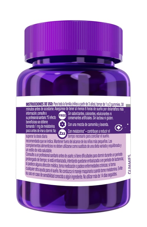 Kids Natura Melatonina Gummies 30 Uds de Zzzquil