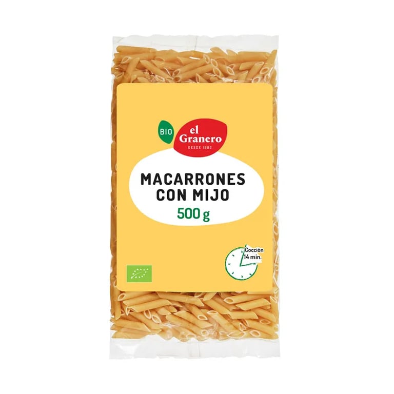 Macaroni au millet Bio
