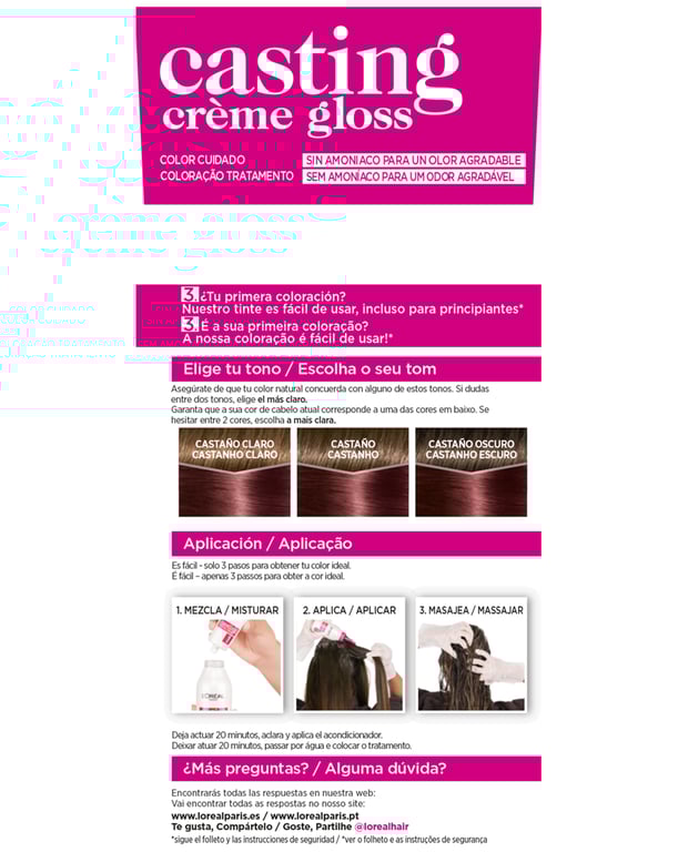 Casting Creme Gloss #426-Castano Con Riflessi Rossi di L'Oreal Expert Professionnel