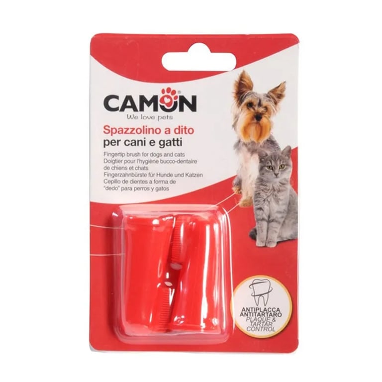 Escova De Dentes Forma Dedo Para Cães E Gatos