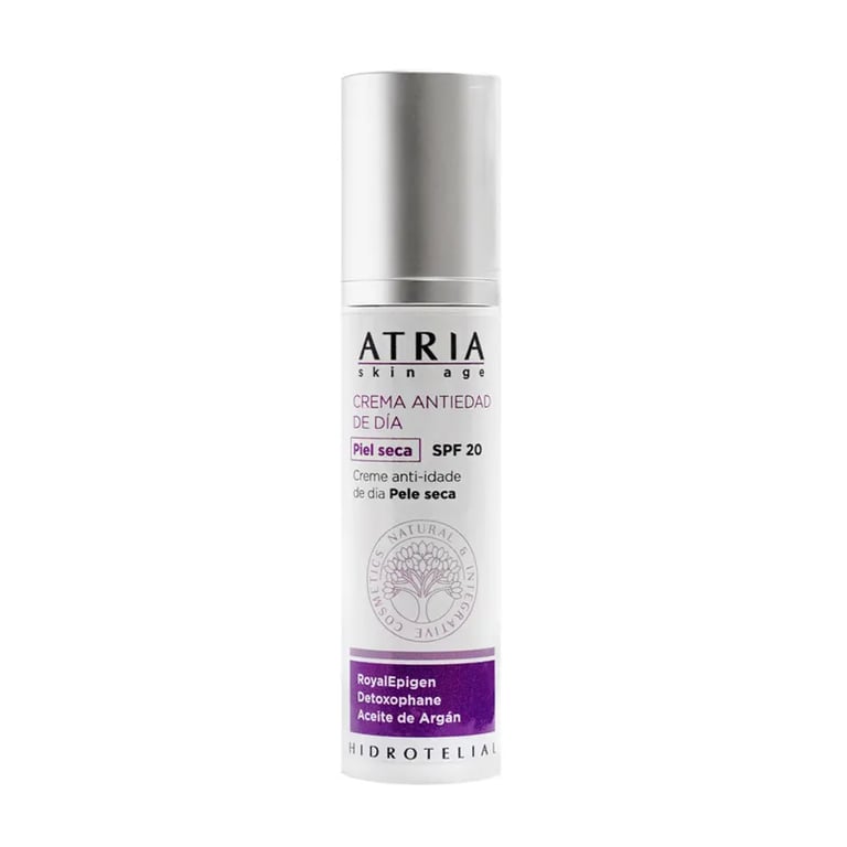 Atria Crème de Jour Détoxifiante Anti-Âge Peaux Sèches SPF20