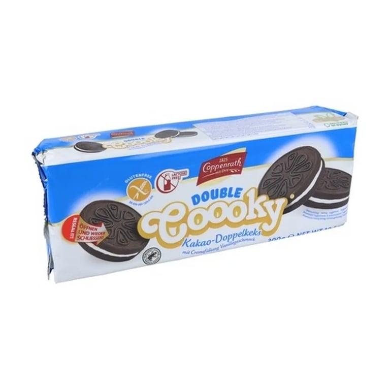 Cookies De Cacao Rellenas Crema Vainilla