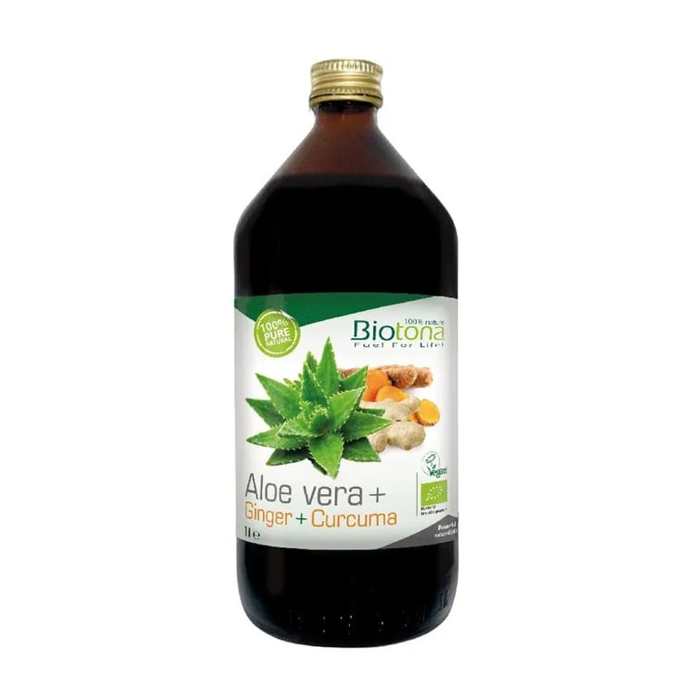 Succo Aloe Zenzero Curcuma Bio
