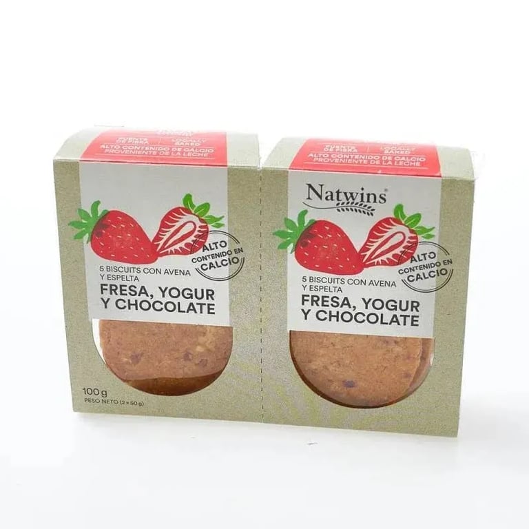 Galletas Fresa Yogur y Chocolate