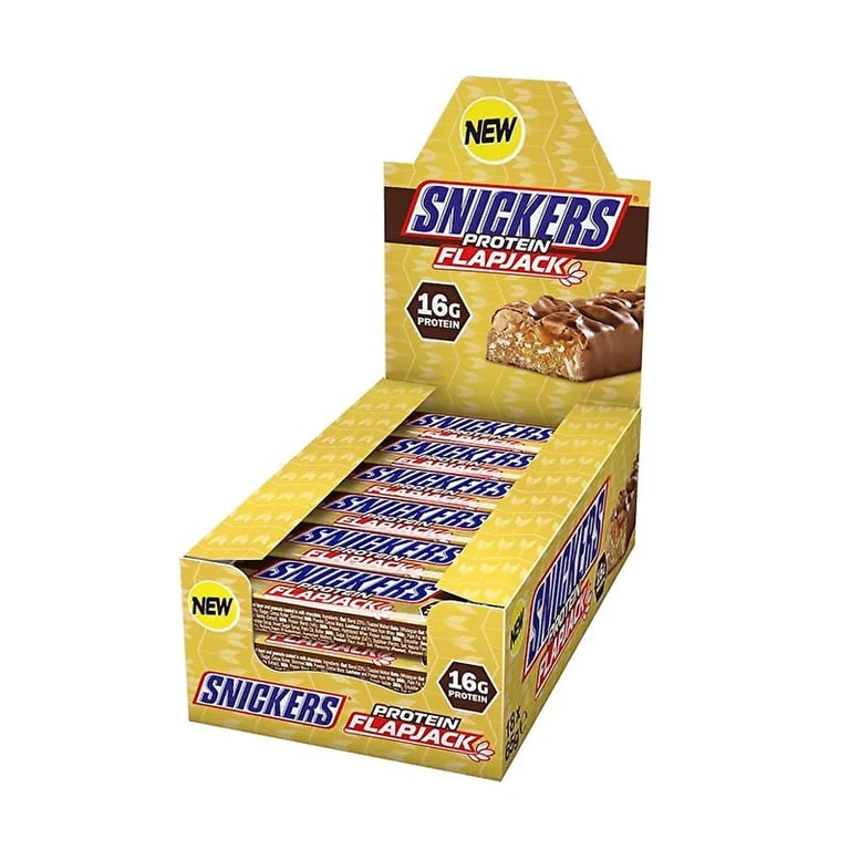 Snickers Protein Flapjack