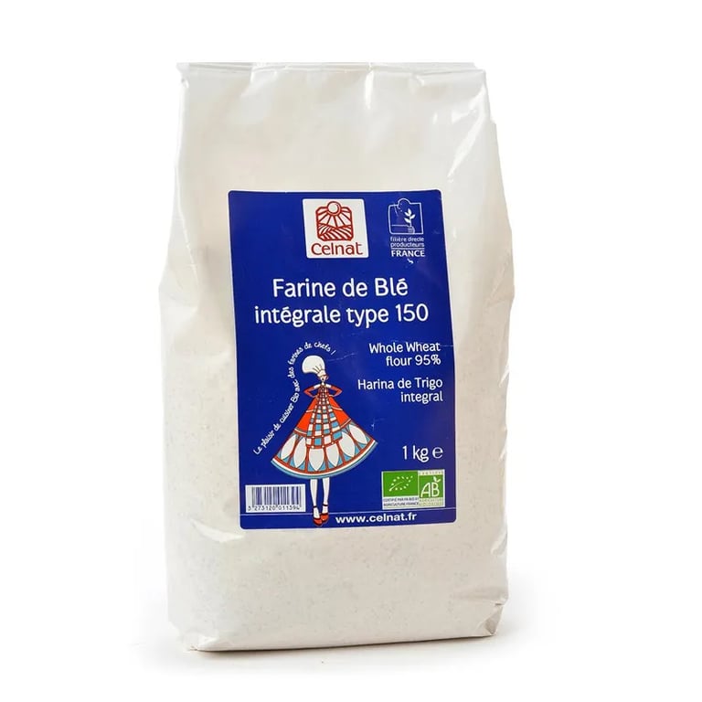 Farinha De Trigo Integral Type-150 Bio