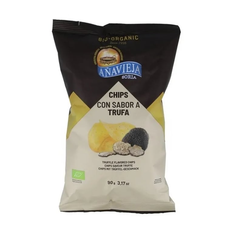 Chips de Pommes de Terre Huile de Tournesol Truffe Bio