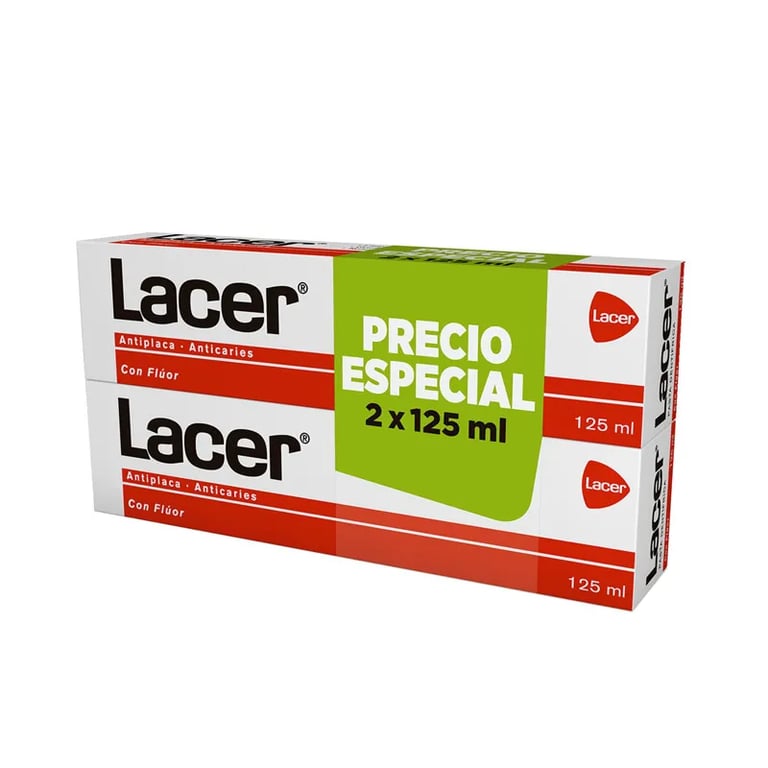 Lacer Pasta Dentífrica Pack Duplo