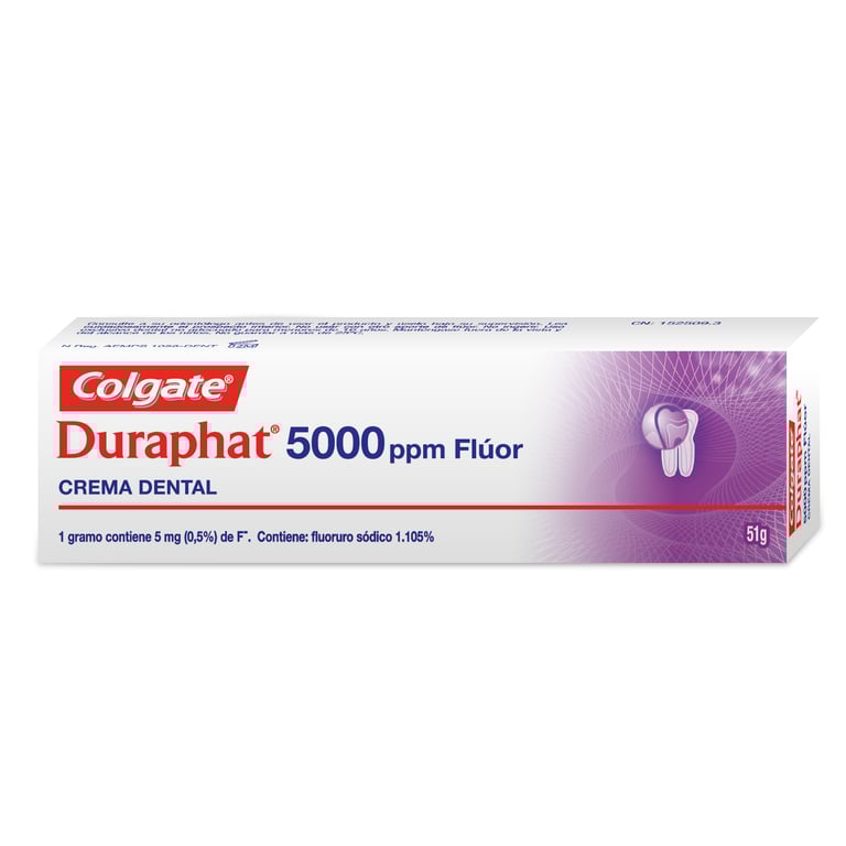 Duraphat 5000 ppm Fluor Crème Dentaire 51g de Colgate