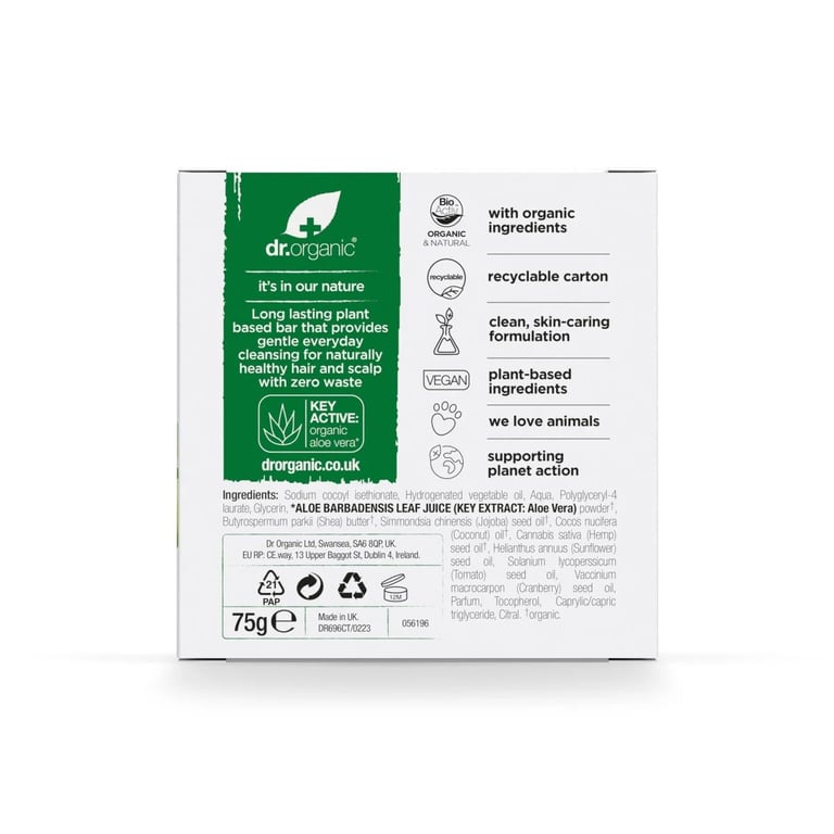 Shampoo Balsamo Solido Aloe Vera Karité - imagen 4 de 4
